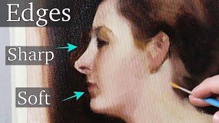 Portrait Painting Tutorial | John Singer Sargent - How To Use Edges - May Patreon Livestream