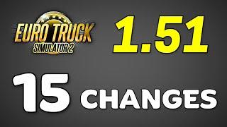 RELEASED: ETS2 1.51 Full Version ● All 15 Changes in the New Update ● Euro Truck Simulator 2