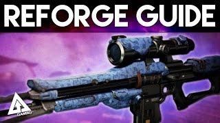 Destiny Reforging Guide - Best Perks for Sniper Rifles And The Best Sniper for PvP