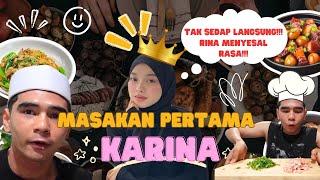 MASAKKAN PETAMA KARINA !! RINA MENYESAL RASA !!