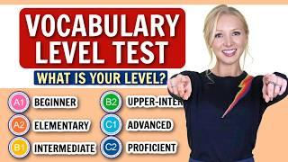 What is YOUR English vocabulary level? Take this test!