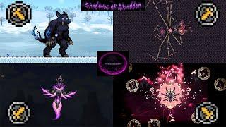 Terraria (1.4.4.9) : Shadows of Abaddon Mod - Melee Class VS All Bosses (Master  + True Mode)