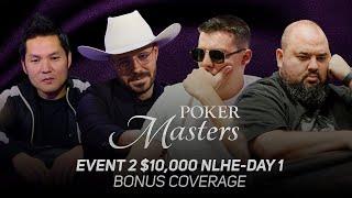 Poker Masters 2024 | Event #2 with Dan Smith, Jesse Lonis, Ren Lin & Chris Hunichen