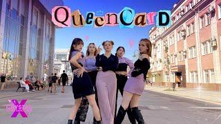 [KPOP IN PUBLIC] (G)I–DLE – Queencard|ONE TAKE|Dance cover by CrystalX