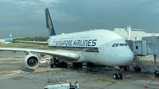 Mumbai (BOM) ~ Singapore (SIN) - Singapore Airlines - Airbus A380-800 - SQ423 - Full Flight