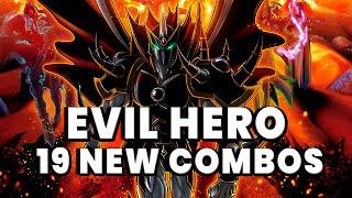 Evil HERO - 19 NEW Combos with NEW Support |Ｅ－ＨＥＲＯ コンボ 