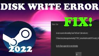 Steam - Disc write Error Fix - Tutorial | Deutsch | 2022