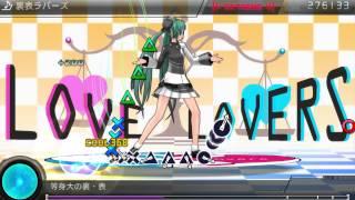 Project Diva F 2nd (PS3) - 裏表ラバーズ (Two-Faced Lovers) - Extreme Perfect (720p)