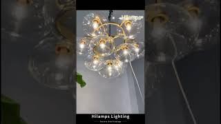 Cabrette Clear Glass Round Chandelier 36 Inch #luxurylighting #chandelier #designerlighting