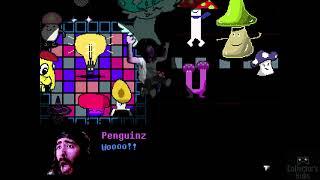 Check out who we found in Everhood 2!! Penguinz!