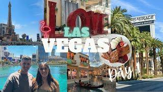 First Day in Vegas | Bellagio Brunch - Spago Wolfgang Puck | Venetian Grand Canal Shops | DAY 1