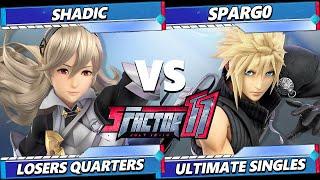 S Factor 11 TOP 8 - SHADIC (Corrin) Vs. Spargo (Cloud) Smash Ultimate - SSBU