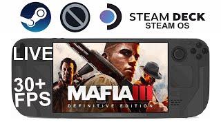 Mafia 3 Definitive Edition on Steam Deck/OS in 800p 30+Fps (Live)