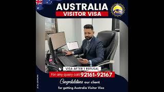  ਸਾਡੇ Client ਨੇ ਆਪਣਾ  ਆਸਟ੍ਰੇਲੀਆ  Tourist Visa ਹਾਸਲ ਕੀਤਾ 