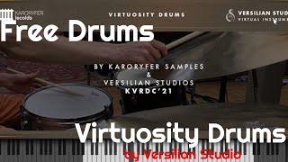 Free Drums - Virtuosity Drums by Versilian Studio (No Talking)