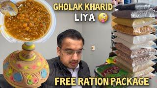 Ghulak Kharid Liya  || Yummy Shahbaz Kocha and Chat  || Monthly Free Ration Package to Mustehqeen