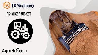 FK Machinery bucket concrete mixing at work │Agrohof │