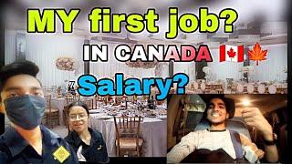 Got my 1st job in Canada. Event management my 1st job. pay rate? hours?  how to find jobs in Canada.