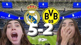 NOCHE MÁGICA de CHAMPIONS Real Madrid 5-2 Dortmund en el Santiago Bernabeu   REACCIÓN MADRIDISTA