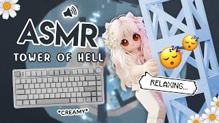 Roblox Tower of Hell but it's *CREAMY* Keyboard ASMR  #6