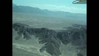 Aerial Nazca Lines - Flash Flood Damage North of Nazca City.