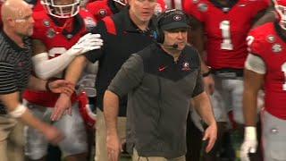 Ohio State nearly converts fake punt but Georgia calls a timeout just in time