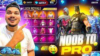 Free Fire Legendary Noob To Pro I Got All Rar Legendary Emotes And Bundles In 99 Diamonds -Free Fire