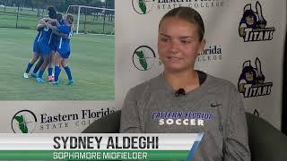 Titan Sports Time with women's soccer player Sydney Aldeghi