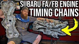 Subaru FA/FB Series Engine Timing Chains: Removal & Installation