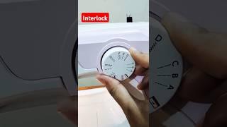 overlock/Interlock Usha janome sewing machine wonder stitch plus function#ushajanome #ussewtips
