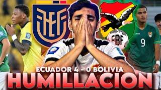 NO EXISTIMOS SIN LA ALTURA? // ECUADOR 4 BOLIVIA 0 // REACCION DE HINCHA BOLIVIANO