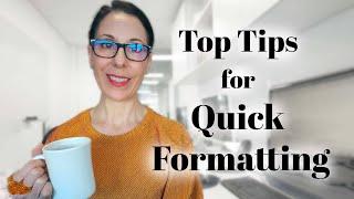 Top Tips for Formatting a PowerPoint Presentation