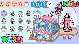 NEW UPDATE OUTFITS DISGNER ! toca life world free update  out now !