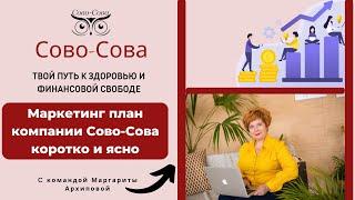 Маркетинг-план  компании Сово-Сова коротко и понятно.