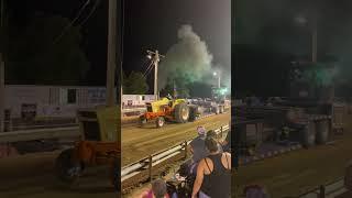 This was my first pull last year! #tractorpulling #truckpull