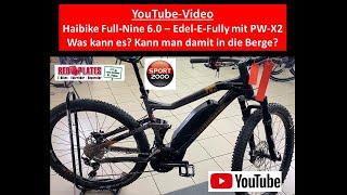 Haibike Sduro Full-Nine 6.0 mit stärkstem Yamaha PW-X2 Motor