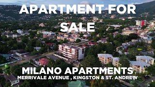 Contemporary Penthouse Apartment for Sale in Kingston 8 I Milano Apartments | 62Mil
