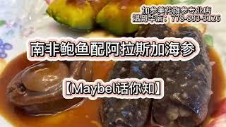 【南非金唐吉鲍配阿拉斯加海参】—Maybel话你知 SA Abalone & Alaska sea cucumber