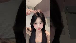 part 69 | A magical tool to make your face look smaller fluffy hair roots beautiful and high-end