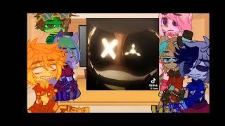 FNAF SB react to Mangle and Lolbit as Uzi and Cyn from Murder drones! 1/? (Desc)