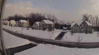 45 Day Time Lapse of the Horrible 2014 Winter Snow Melting