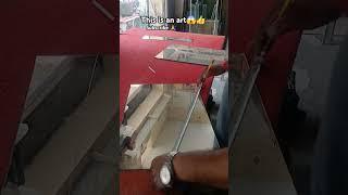 5MM looking Glass Easily Cutting #art #experience #hardwork #sound #viralshort #smooth #explore #fy