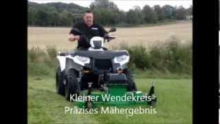 Quad ATV Frontmähwerk Rasenmäher Mähwerk Kehrmaster