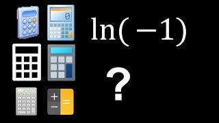 What happens if you Log -1 on different calculators?