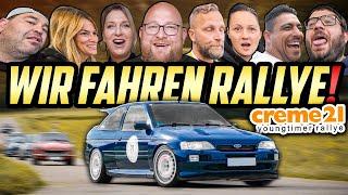 DUMME Sprüche & heiße Kisten! - creme21 Youngtimer Rallye - Halle77 & Freunde auf TOUR!