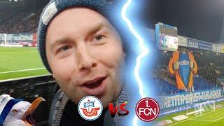 MEGA CHOREO & LAST MINUTE PUNKT Hansa vs. Nürnberg #fchfcn #fchansa #stadionvlog