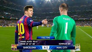 The Day Lionel Messi DESTROYED Joe Hart and Manchester City