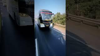 Royal travels overtaking  Hyderabad to raipur#viralvideo#bus#ash2travel#travel#trendingshorts#truck