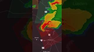 What A Strong Hook Echo Looks Like On Radar #tornado #myradar