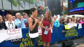 Missy Peregrym on Good Morning America (HD)